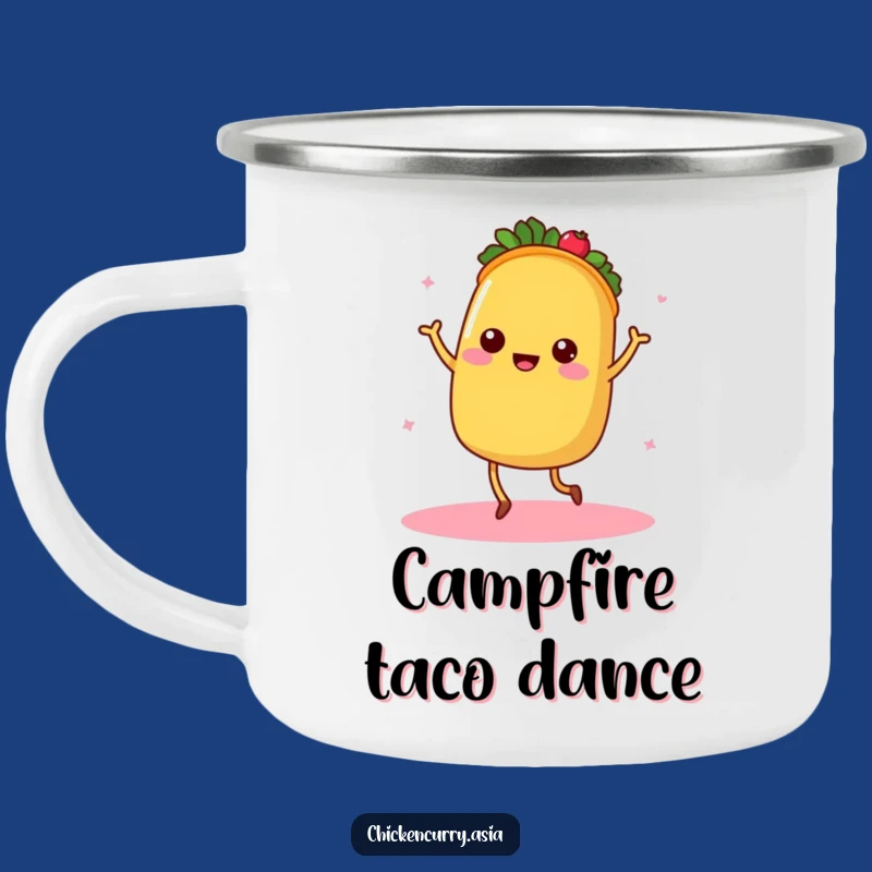 Durable Funny Taco Camping Mug - Your Warm Companion for Adventures