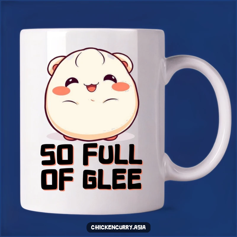 Funny Dumpling Wiggle Mug - A Joyful Gift for Food Enthusiasts