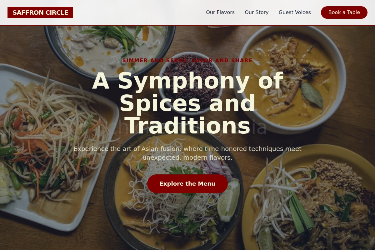 Simmer Asian Fusion Food