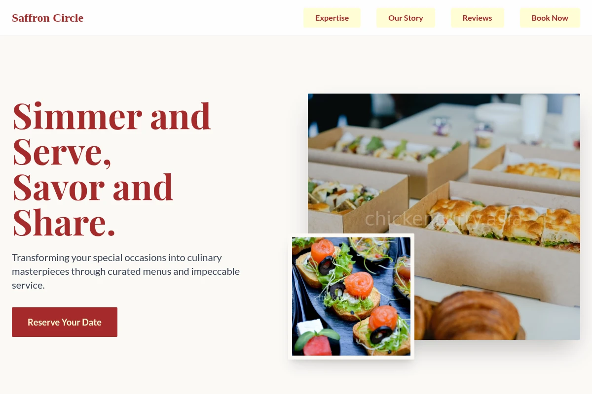 Menu Catering
