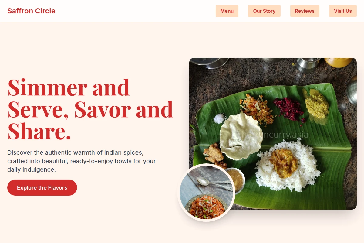 Bowl Indian Food