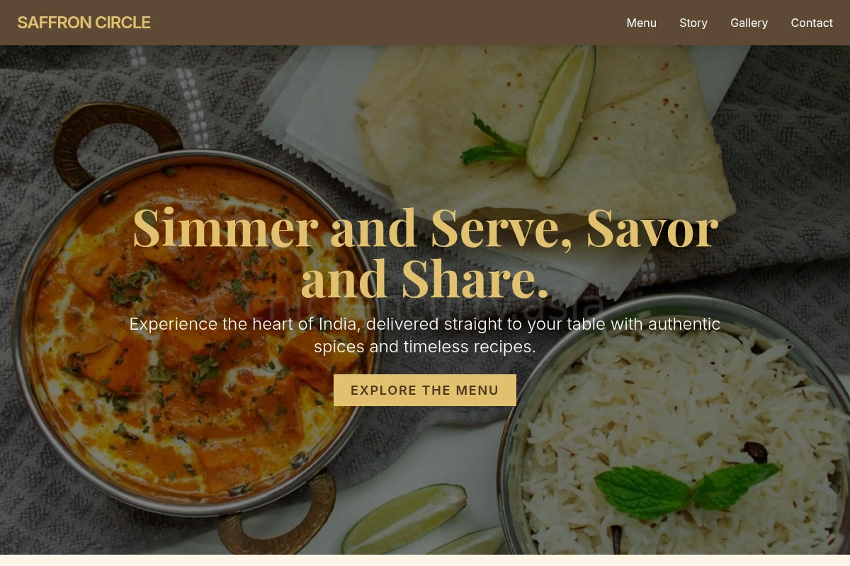Curry Indian Food