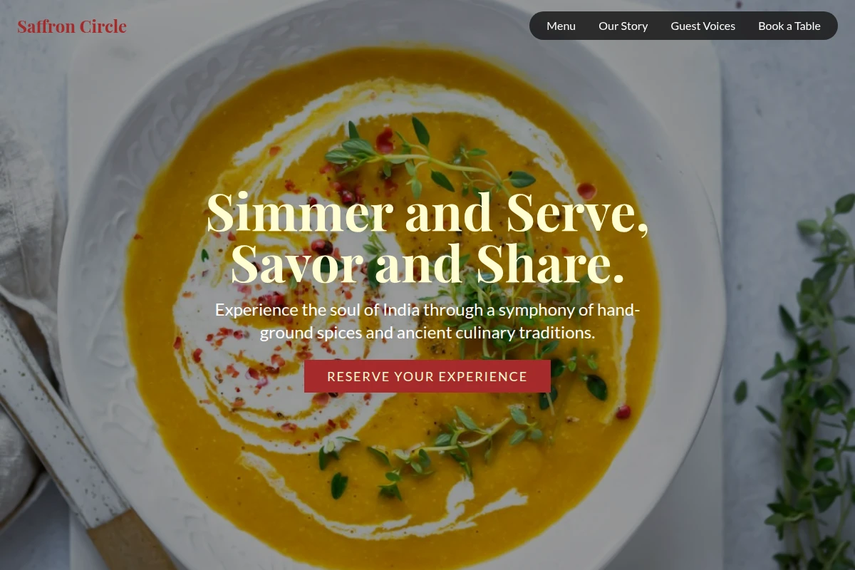 Ginger Indian Food