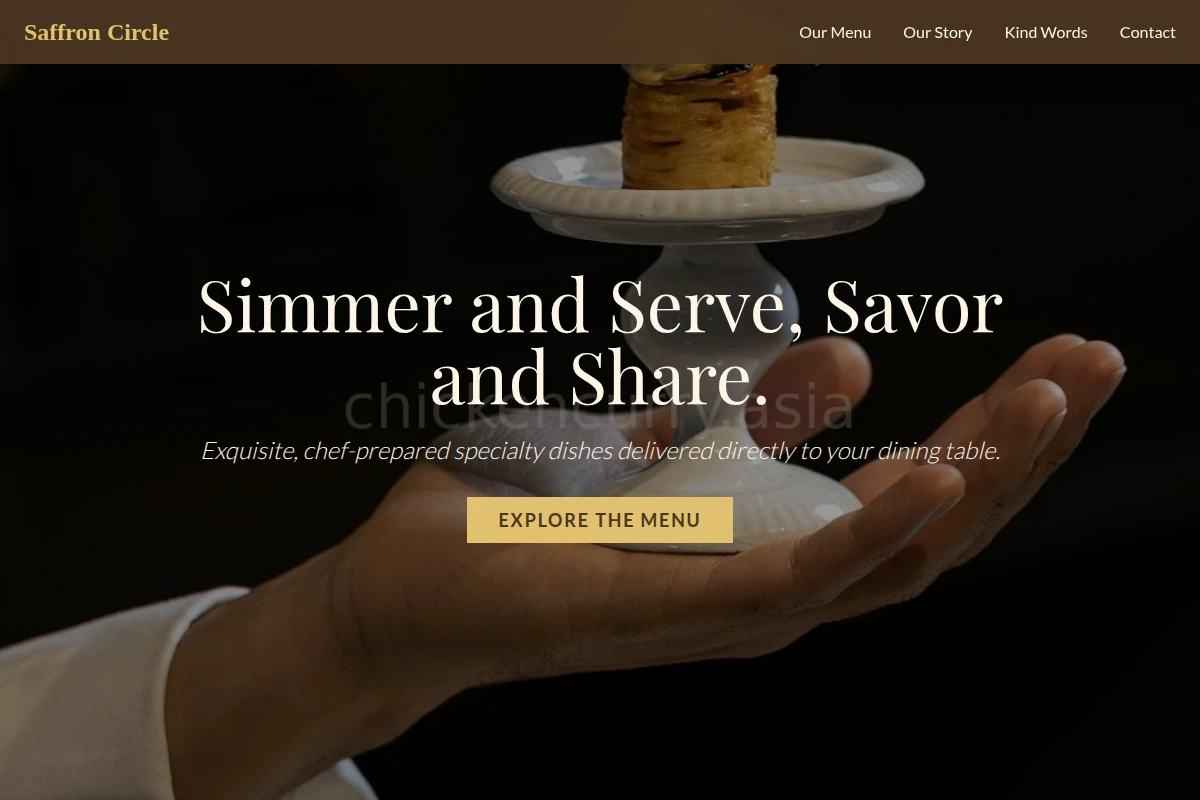 Delivery Specialty Food